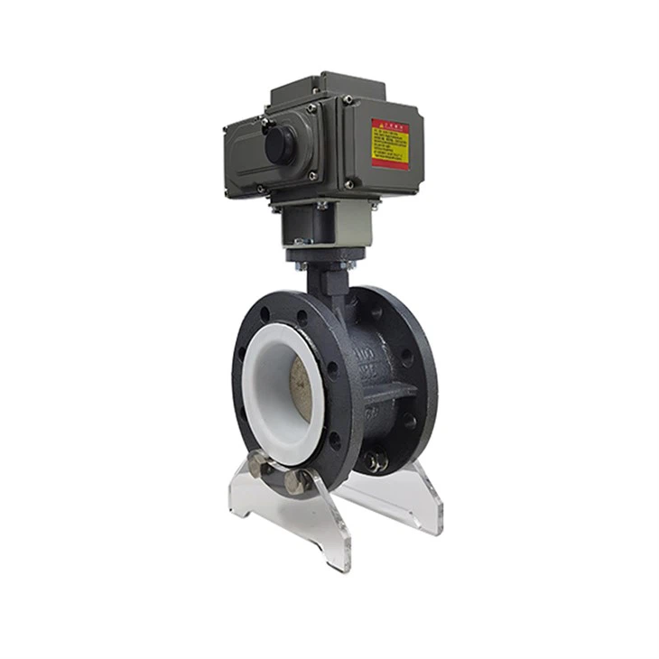 Electric Drive PTFE Seal Butterfly Valve