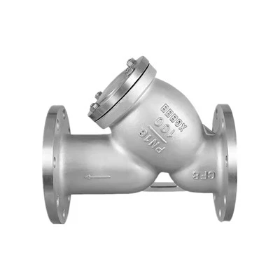 Flange Cruach Dhosmálta Scagaire Strainer Y-chruthach